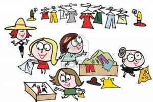 9929891-vector-cartoon-of-women-at-clothing-sale